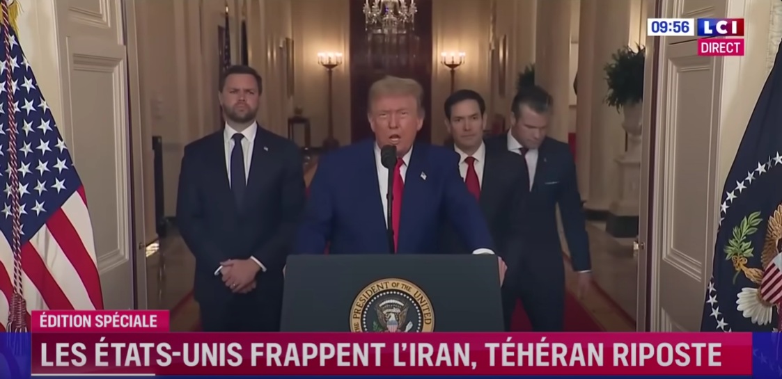 "Le caïd du Moyen-Orient doit maintenant faire la paix" : Trump après les frappes US sur l’Iran