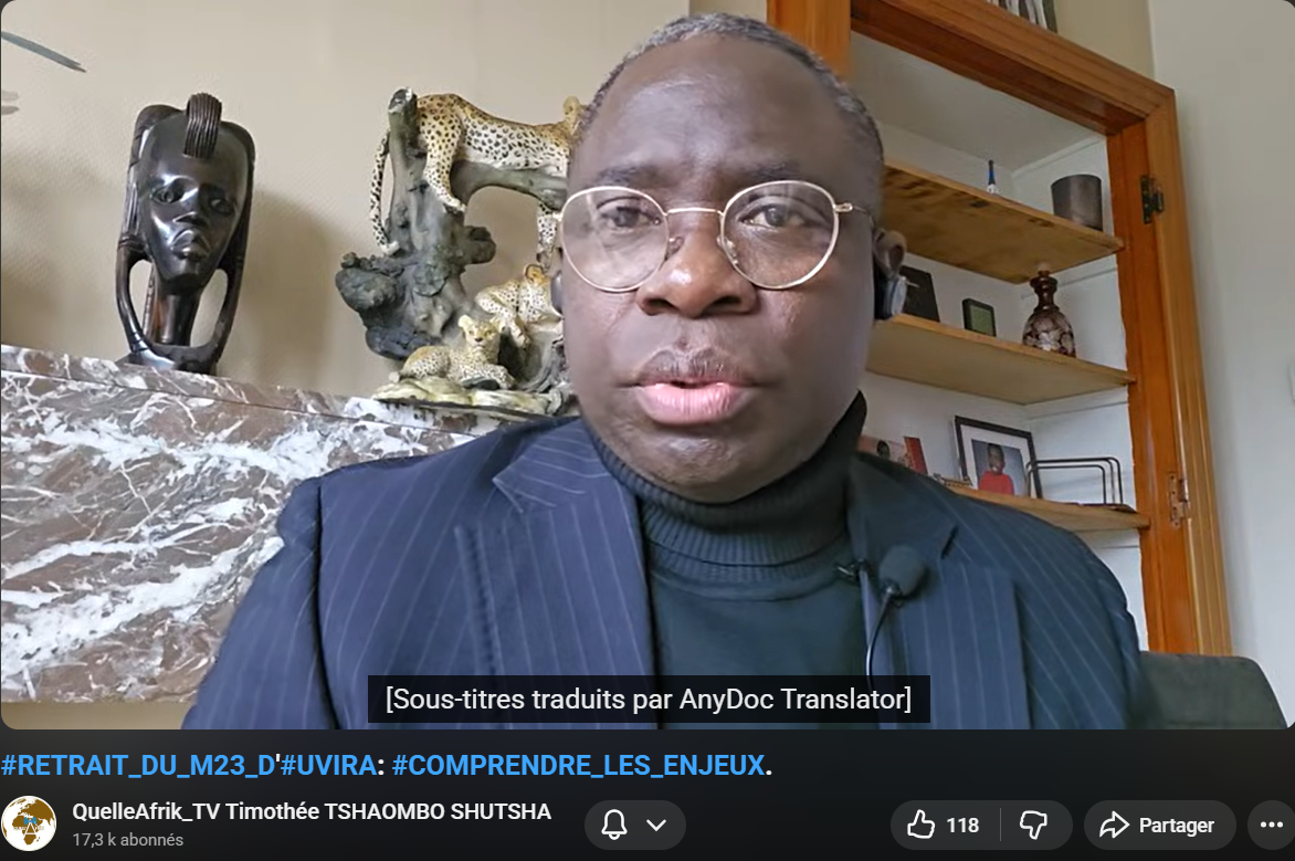 #RETRAIT DU M23 D'UVIRA:  COMPRENDRE LES ENJEUX.